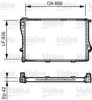 VALEO 735233 Radiator, engine cooling